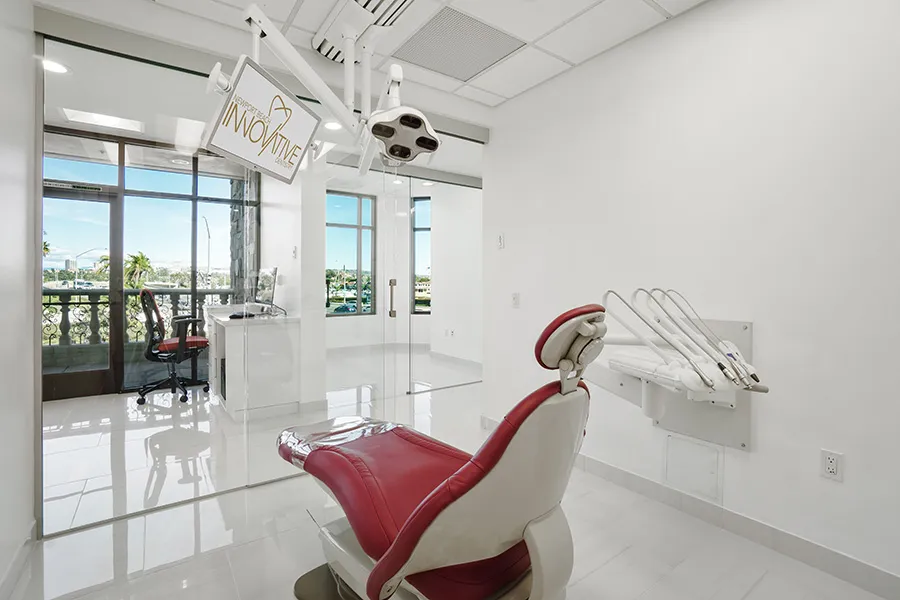 Patient chair at Newport Beach Innovative Dentistry